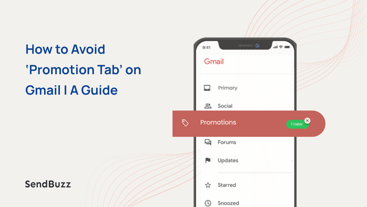 How to Avoid Promotion Tab on Gmail