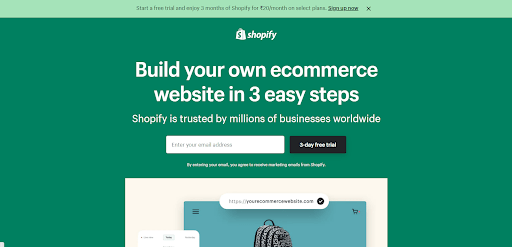Shopify's content marketing