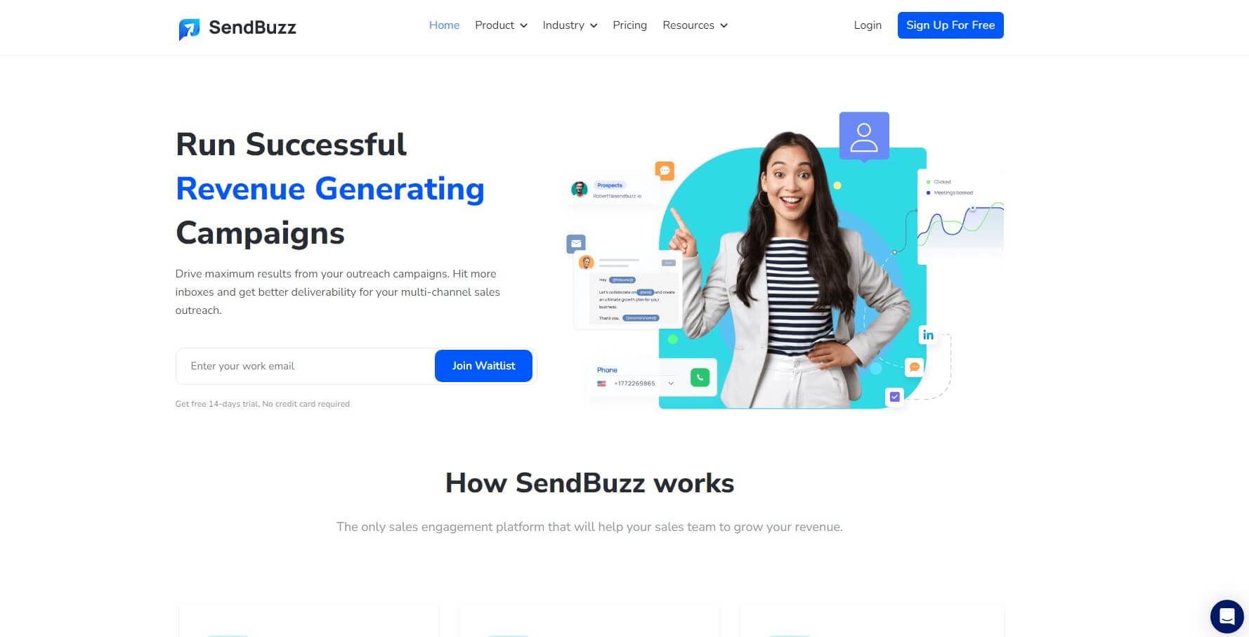 best sales engagement tool SendBuzz