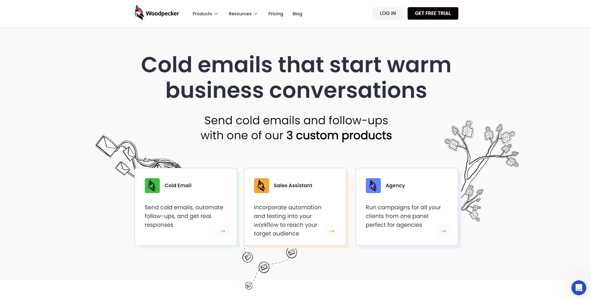 Woodpecker marketing tool