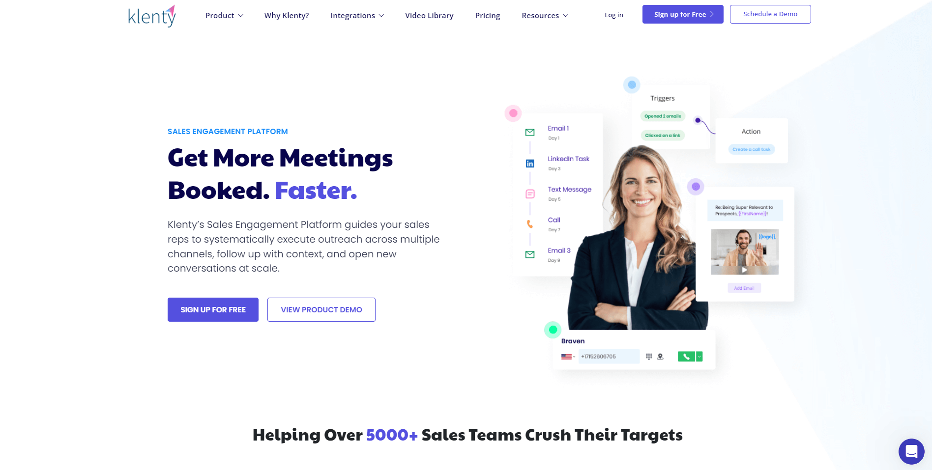 Klenty marketing tool