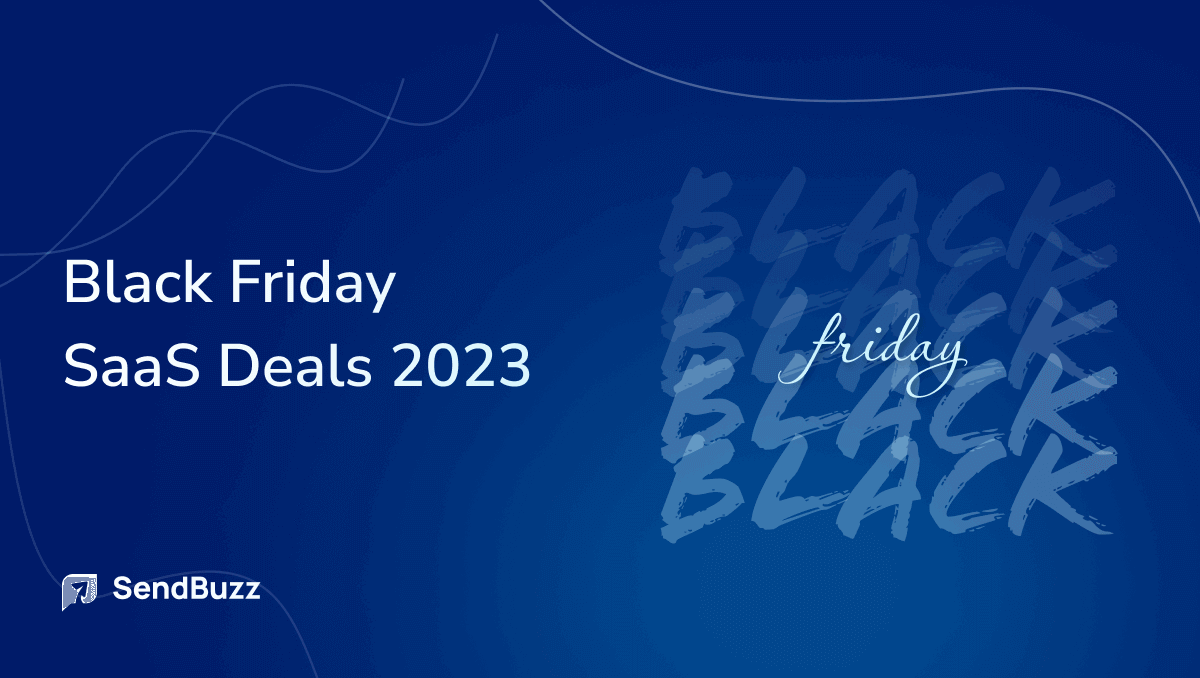 Black Friday SaaS deals